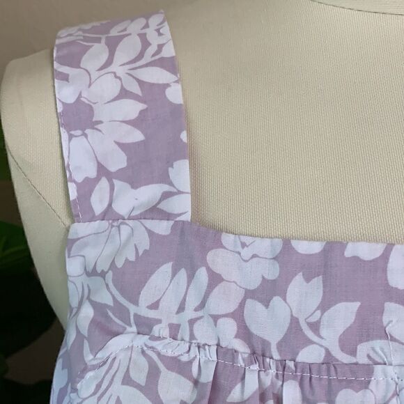 VINTAGE style floral print lilac Mumu - Picture 7 of 11